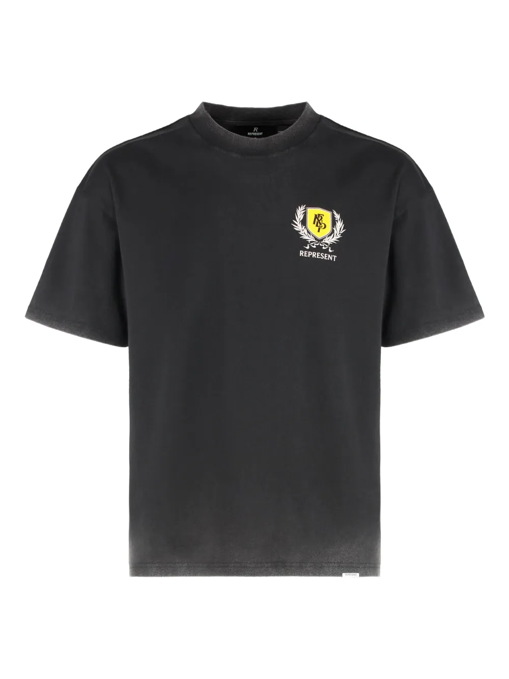 Represent crest-print T-shirt | черный | Image 1