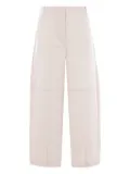 'S Max Mara panelled canvas trousers - Neutrals