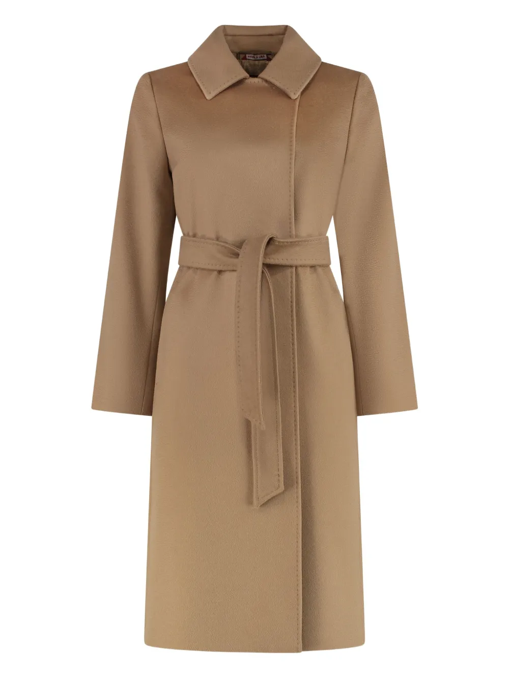 Max Mara Bcollage belted double-breasted coat Beige