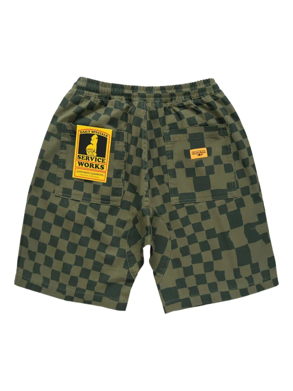 Service Works Chef check-pattern drawstring shorts | Bermudas náuticas | Image 2