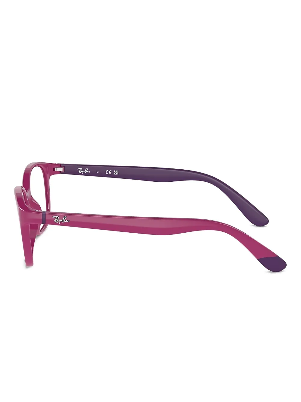 RAY-BAN JUNIOR Bril met rond montuur Roze