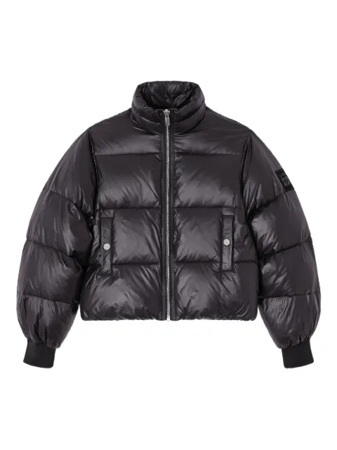 GANNI zipped puffer jacket