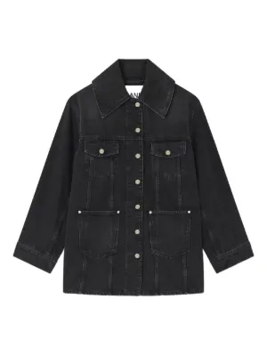 TOTEME Denim Overshirt Jacket | Blue | FARFETCH