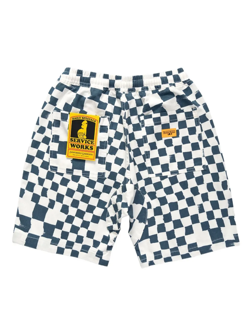 Service Works Chef check-pattern shorts | Denim Shorts | Image 2