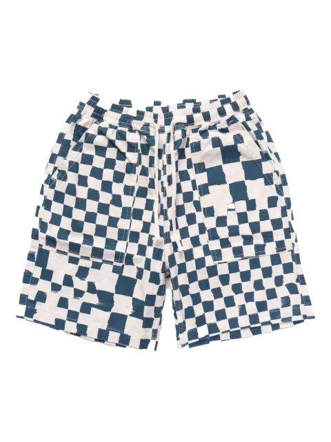 Service Works Chef check-pattern shorts