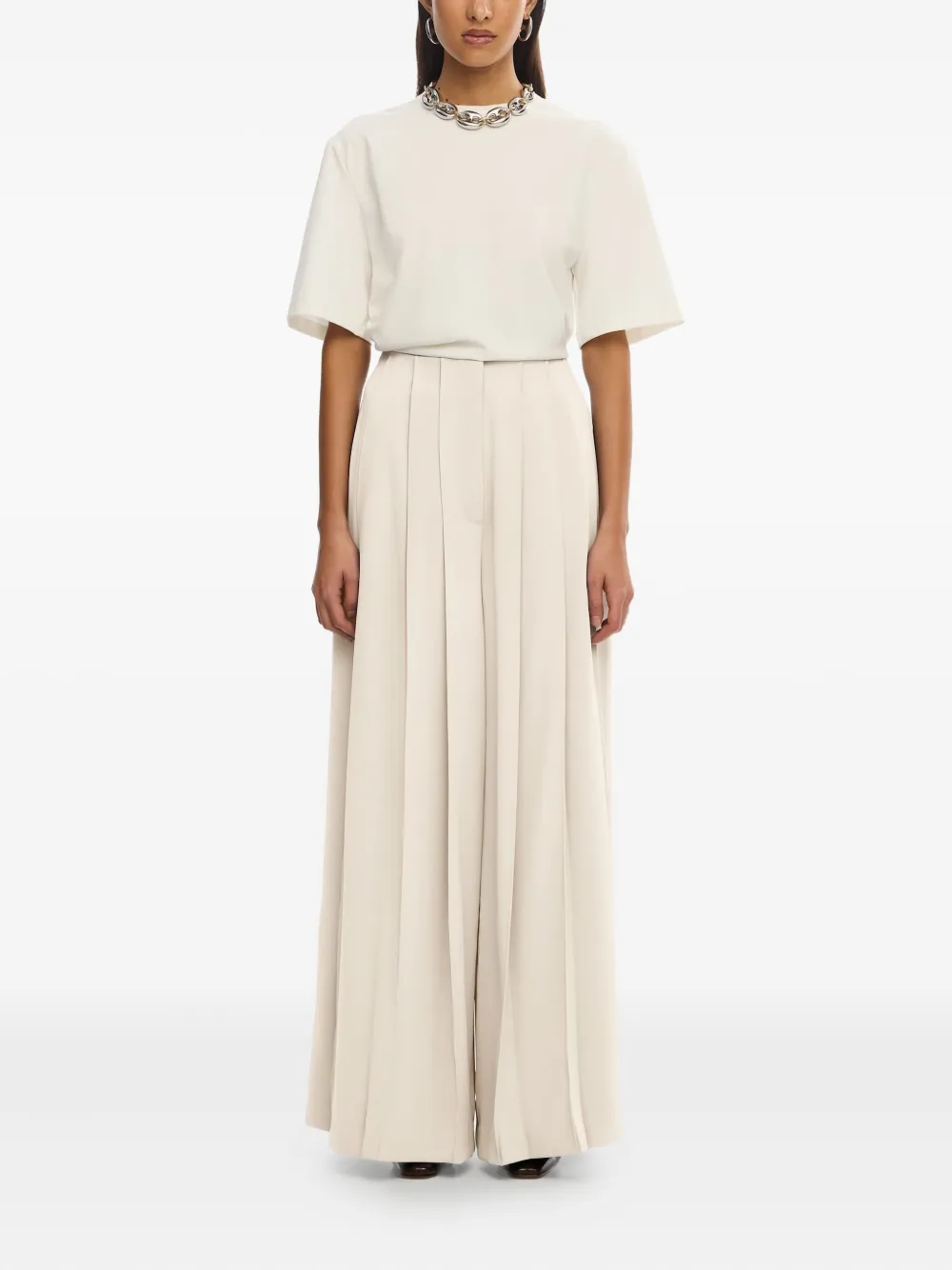 SIGNIFICANT OTHER Bowie pleated trousers - Wit