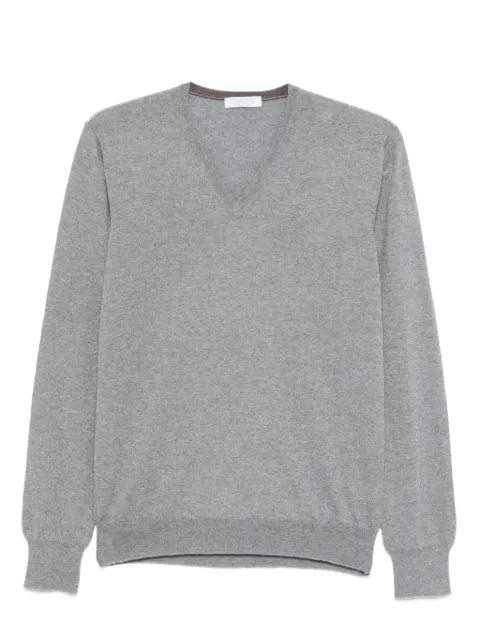 Gran Sasso v-neck wool sweater