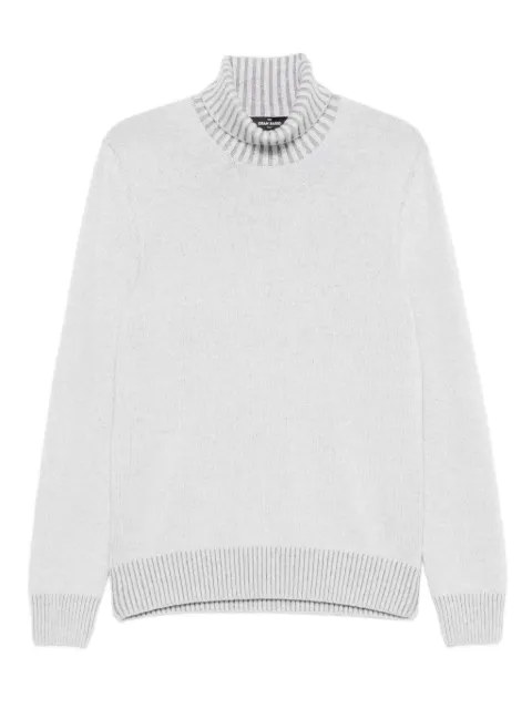 Gran Sasso ribbed-knit turtleneck sweater