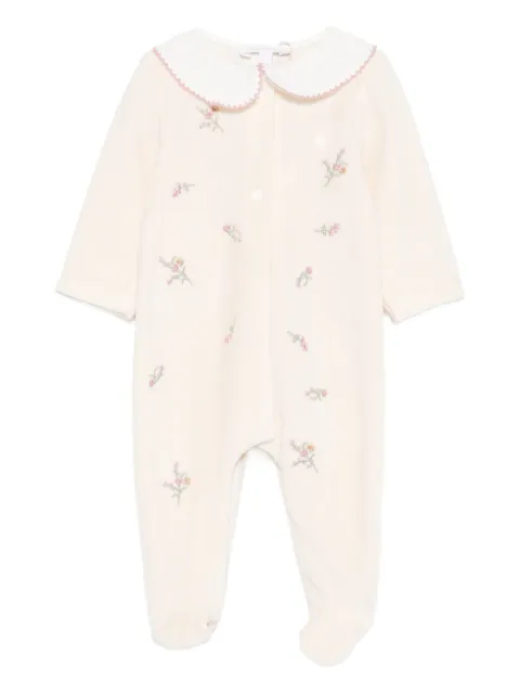 Patachou pijama con bordado floral