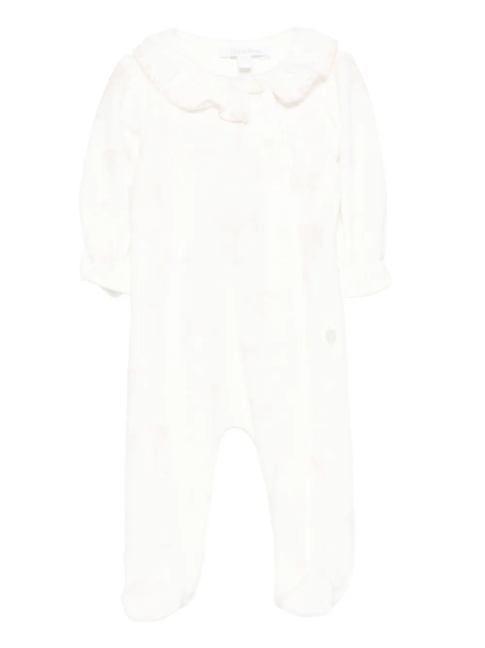 Patachou peter pan-collar romper | White | Image 1