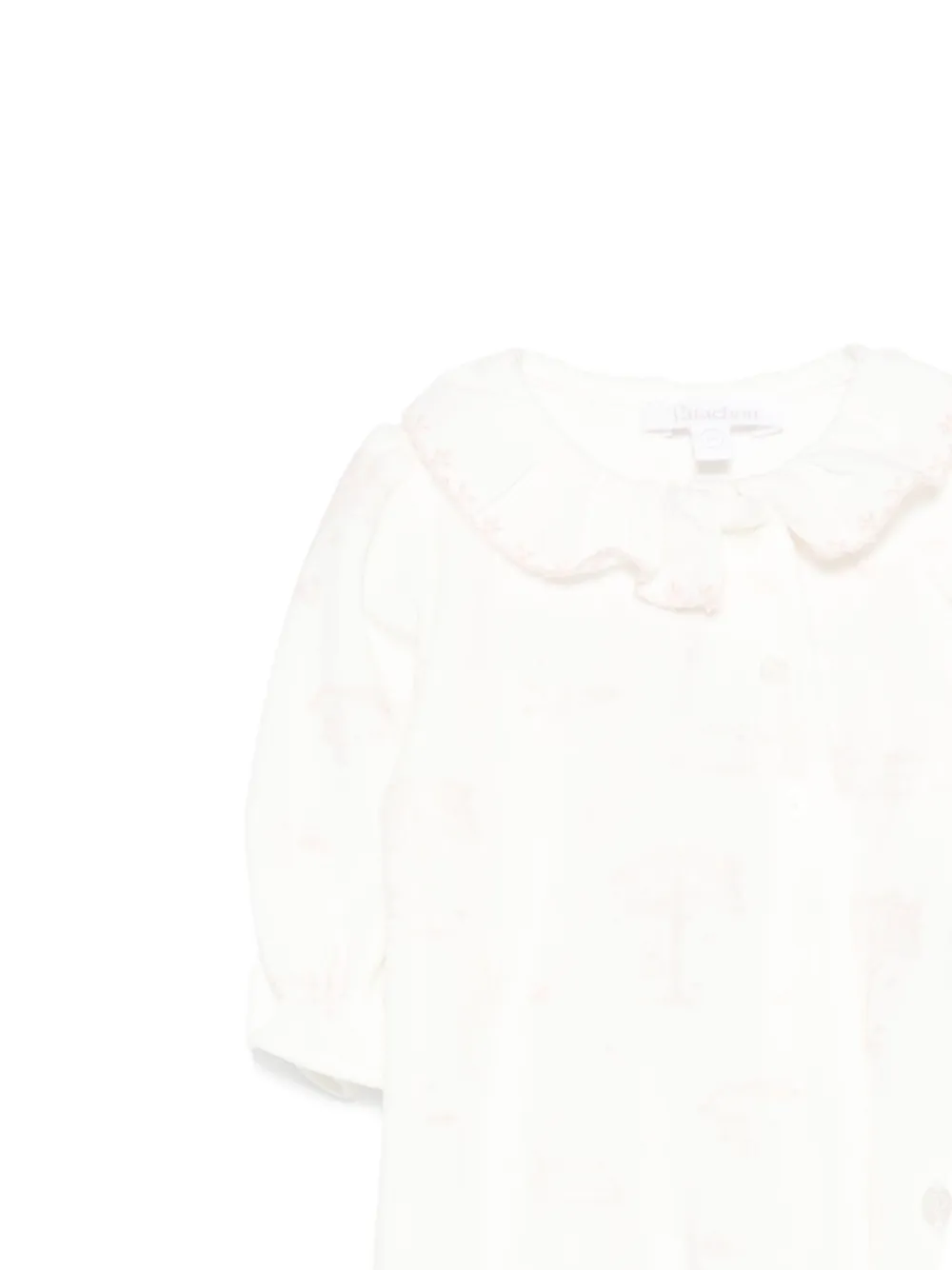 Patachou Romper met Peter Pan-kraag Wit