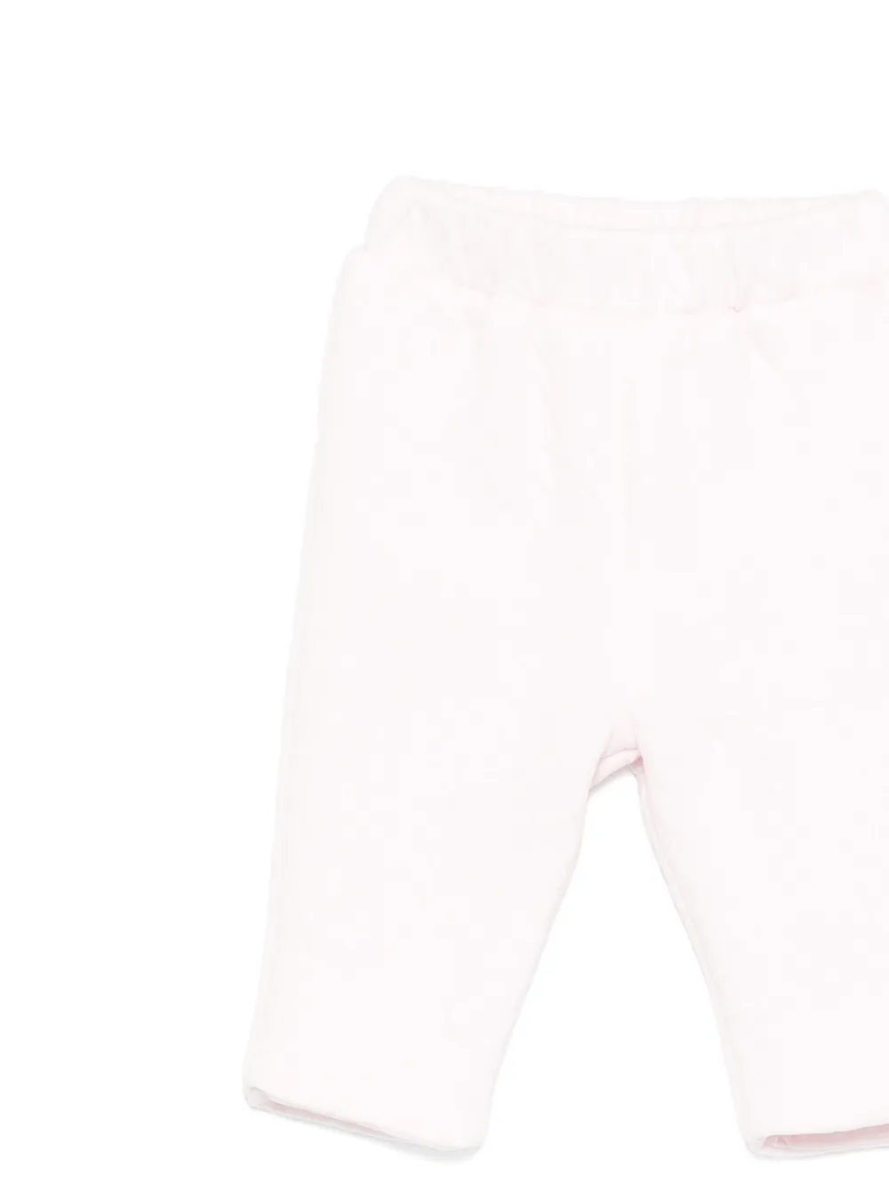 Patachou Embroidered-bear Ruffled-details Trousers (set Of Two) In Pink