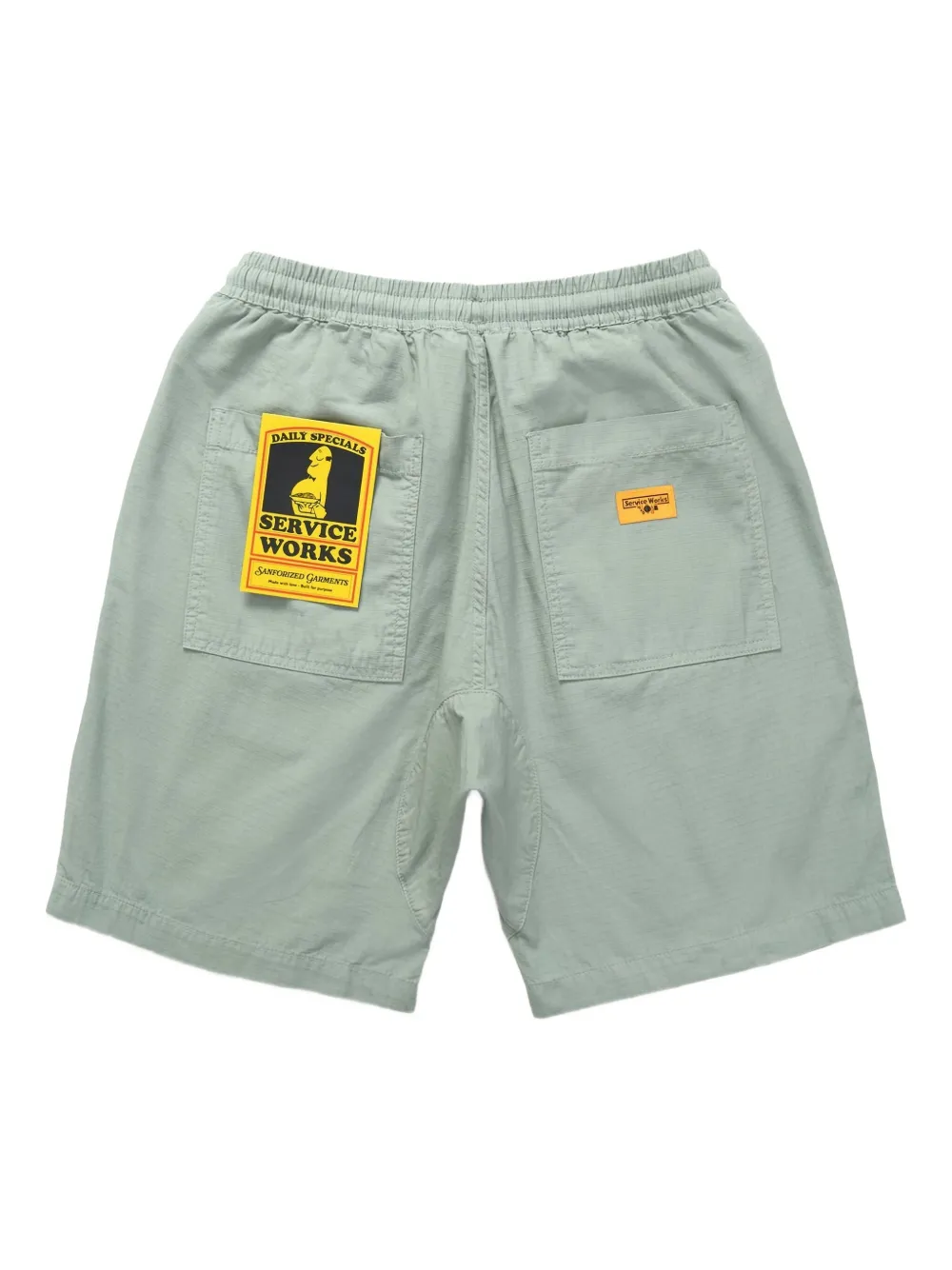 Service Works Chef logo-patch shorts | Shorts marin | Image 2