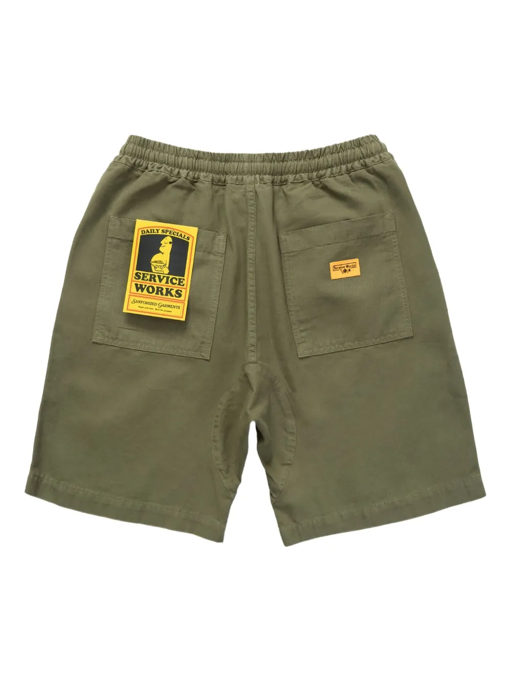 Service Works Chef logo-patch shorts | Shorts marin | Image 2