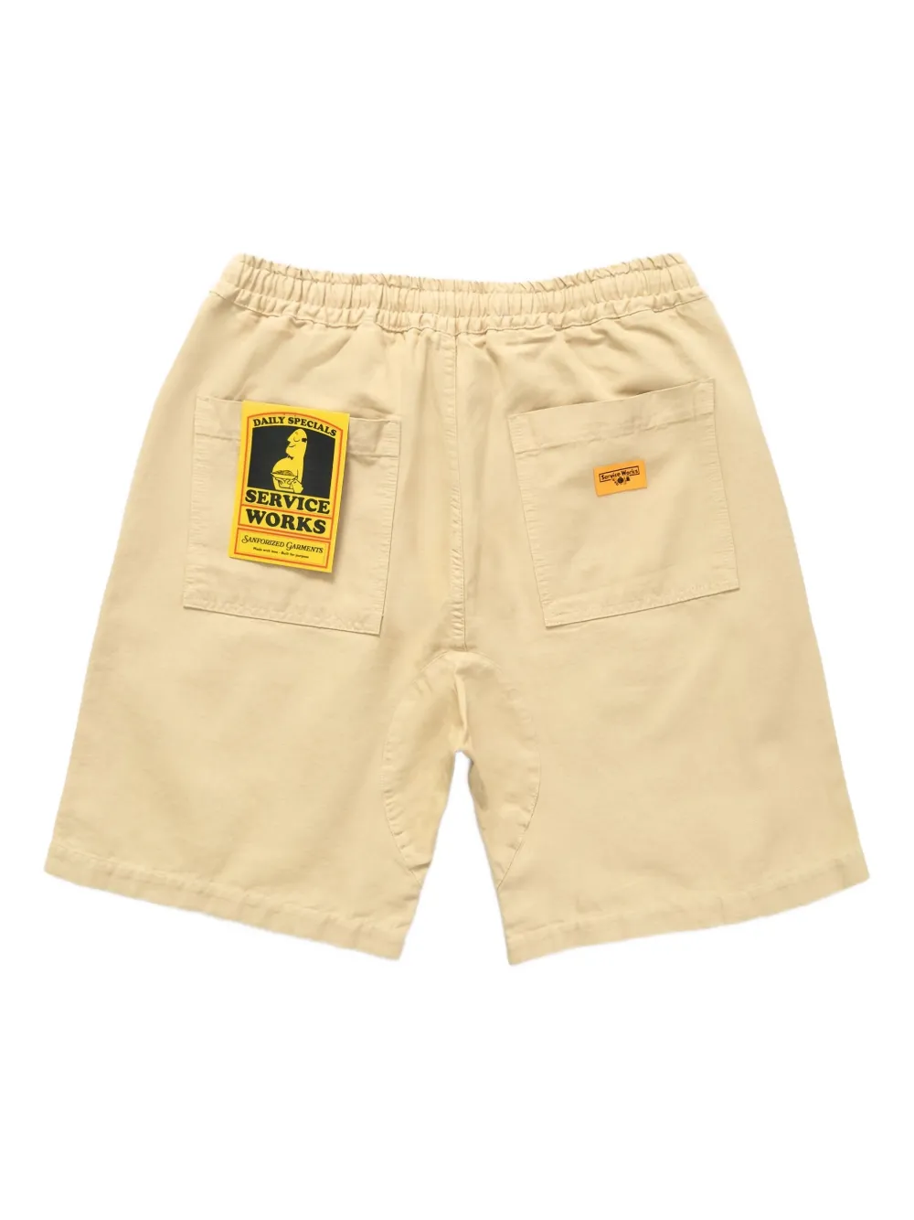 Service Works Chef logo-patch shorts | Shorts marin | Image 2