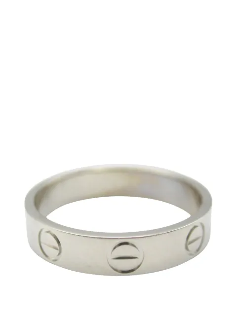 Cartier خاتم 'لوف' بلاتين صغير 2000-2020