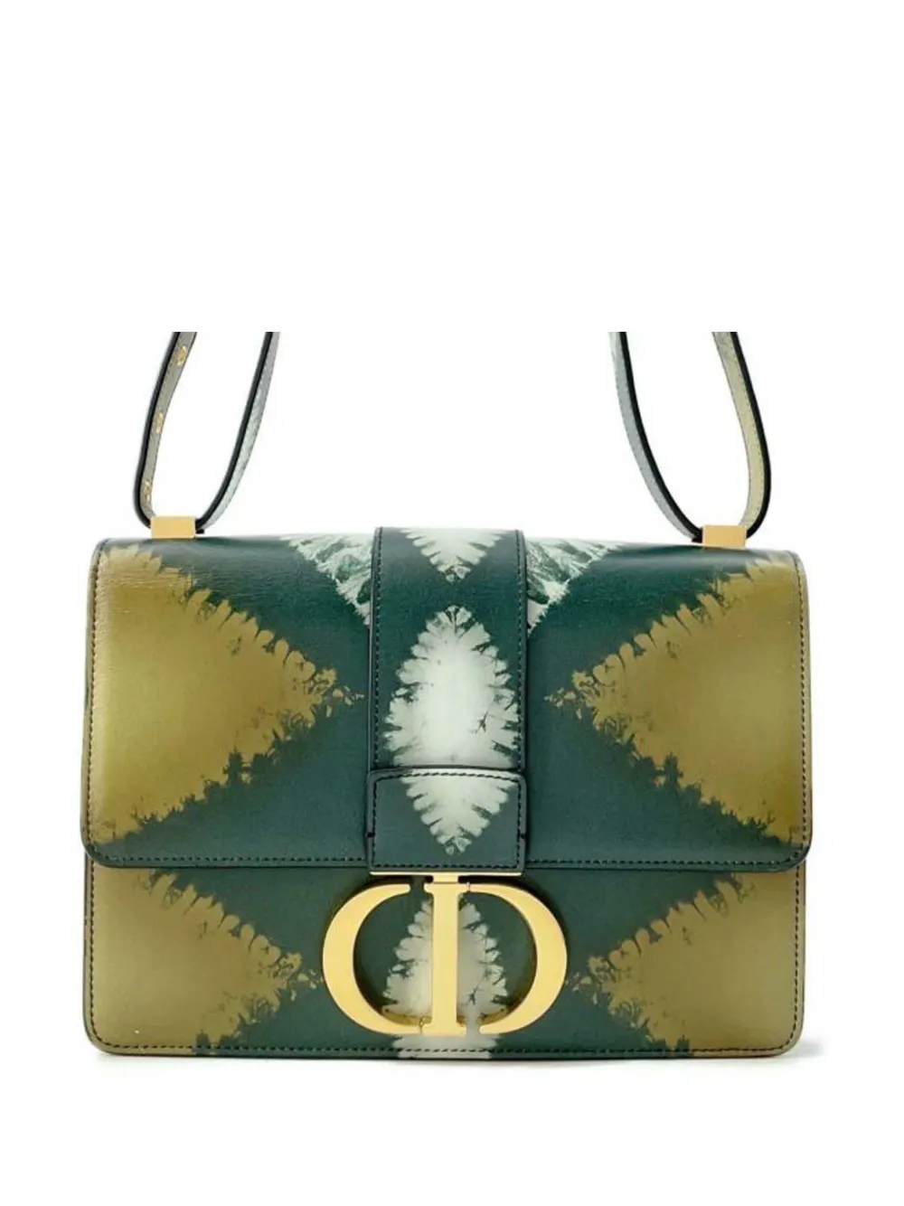 2021-2024 Calfskin Tie Dye 30 Montaigne Flap crossbody bag
