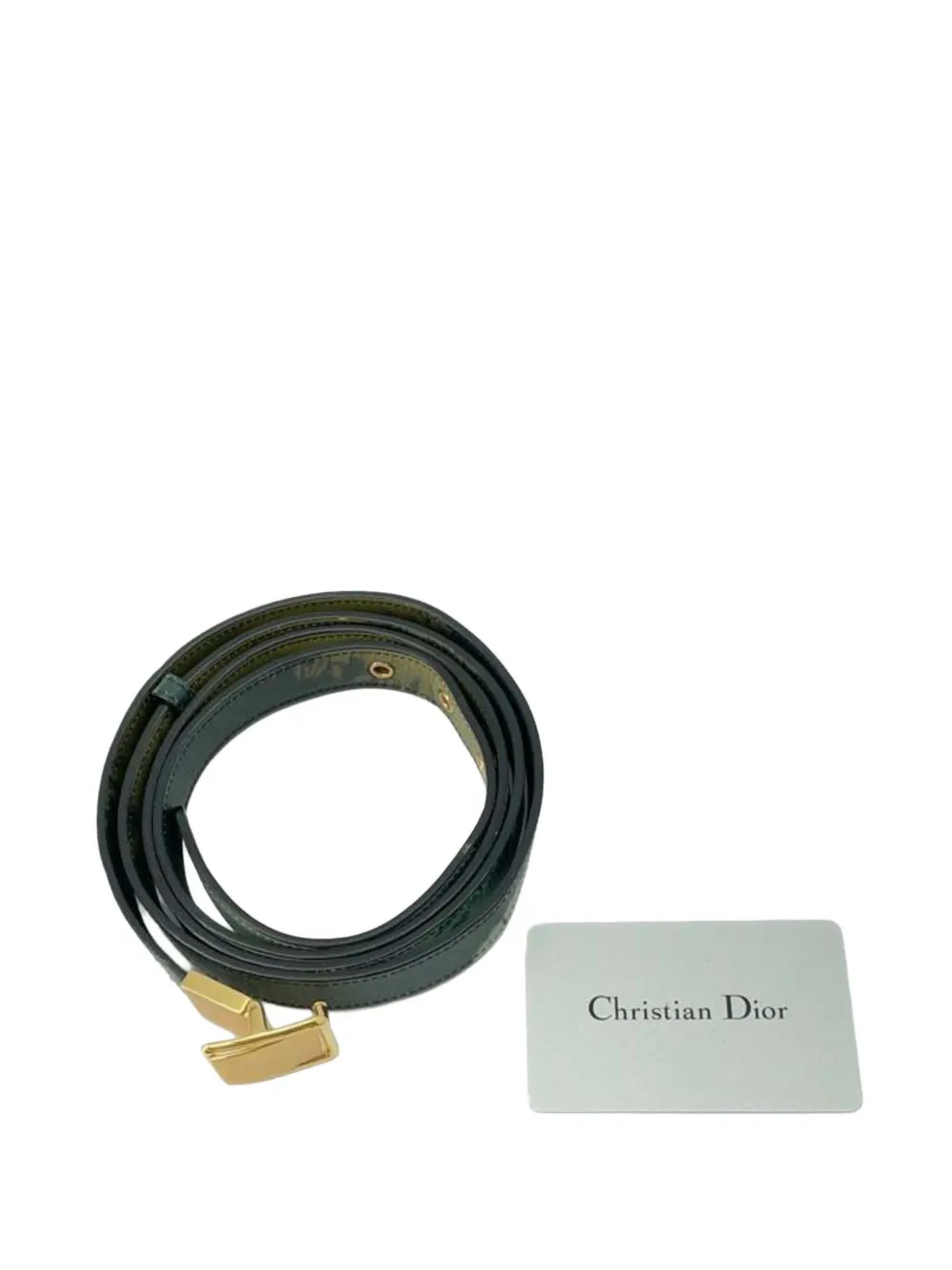 Christian Dior Pre-Owned 2021-2024 Calfskin Tie Dye 30 Montaigne Flap crossbody bag | Pre-Owned | Image 2