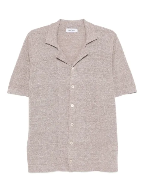 Gran Sasso linen-blend shirt