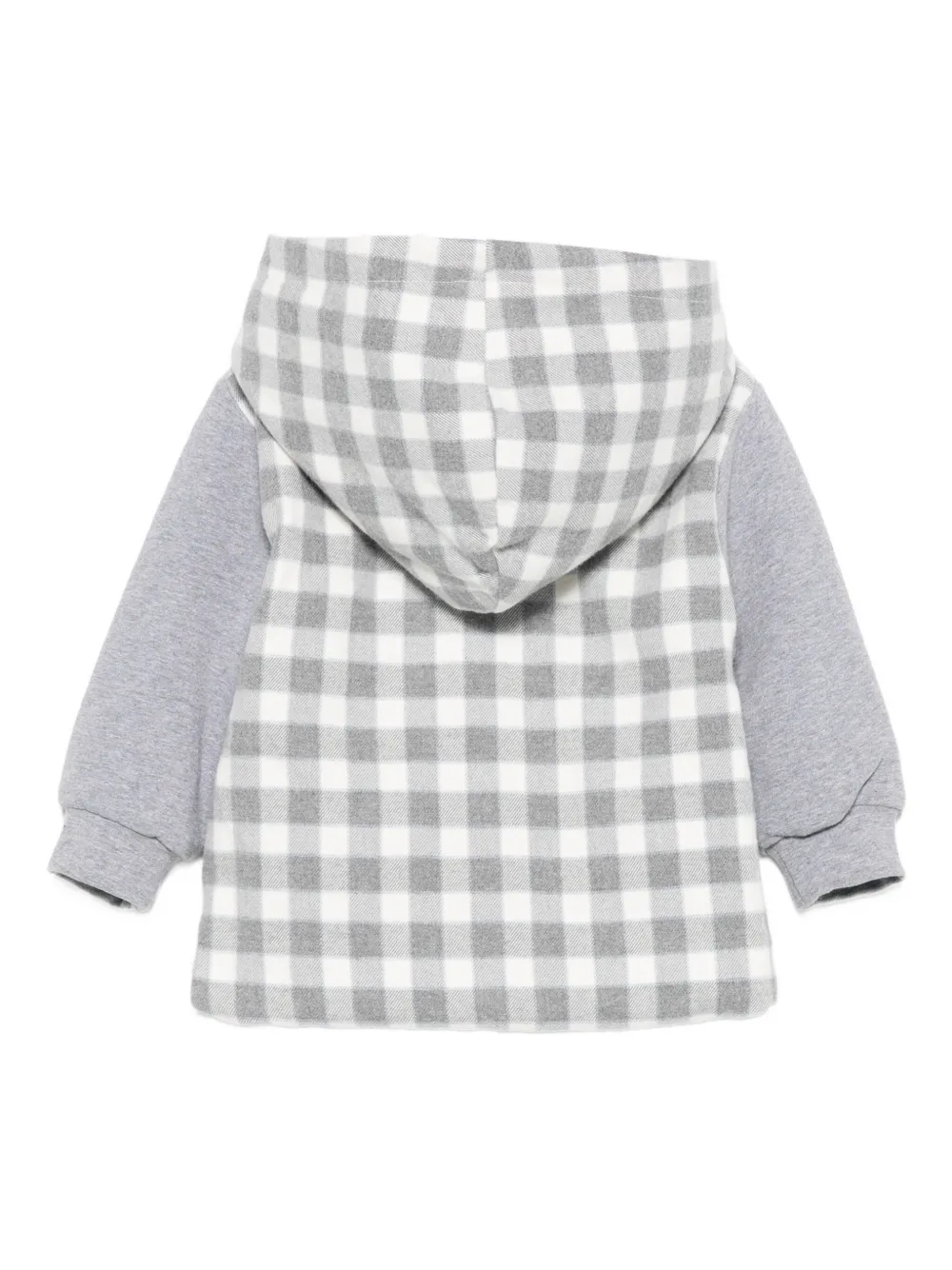 Patachou hooded check-pattern padded jacket | Padded Jackets | Image 2