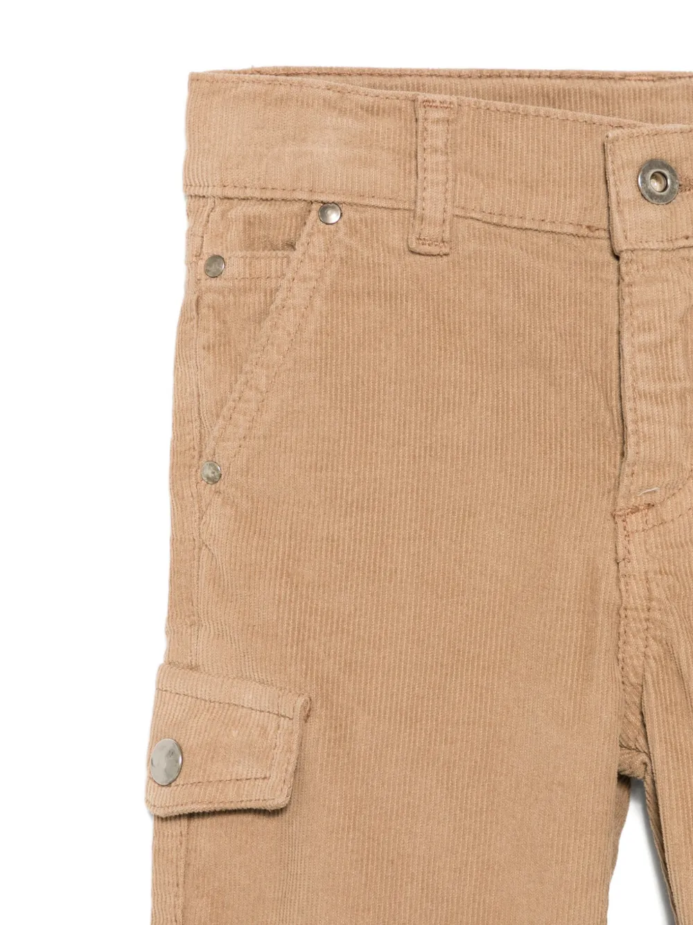 Patachou Ribfluwelen broek Bruin