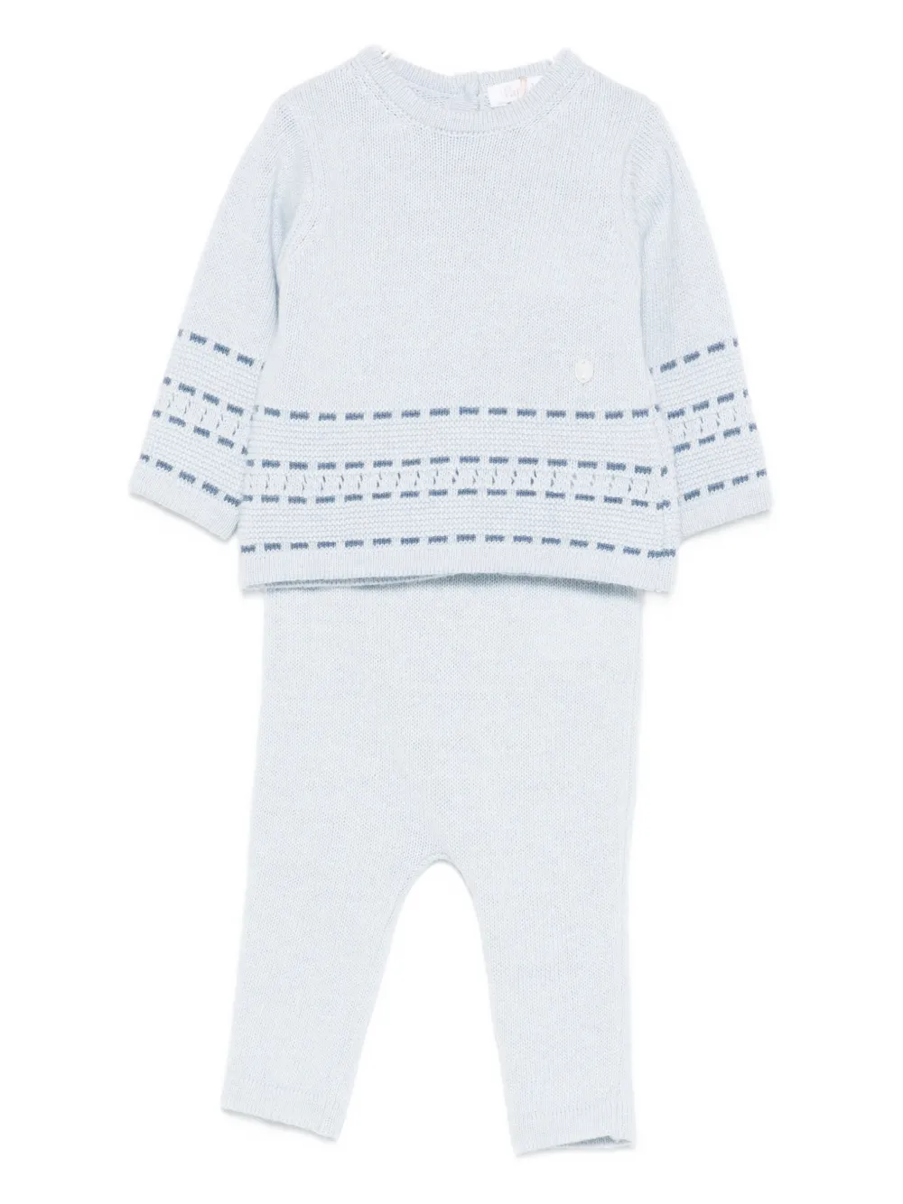 Patachou Pantaloni in maglia (2 pezzi) - Blu