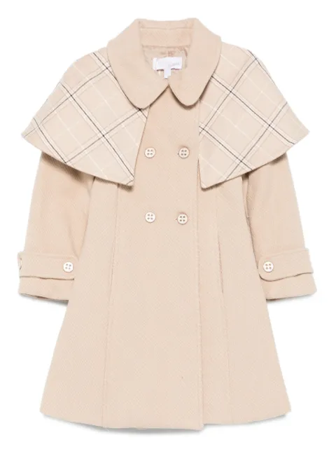 Patachou storm-flap coat