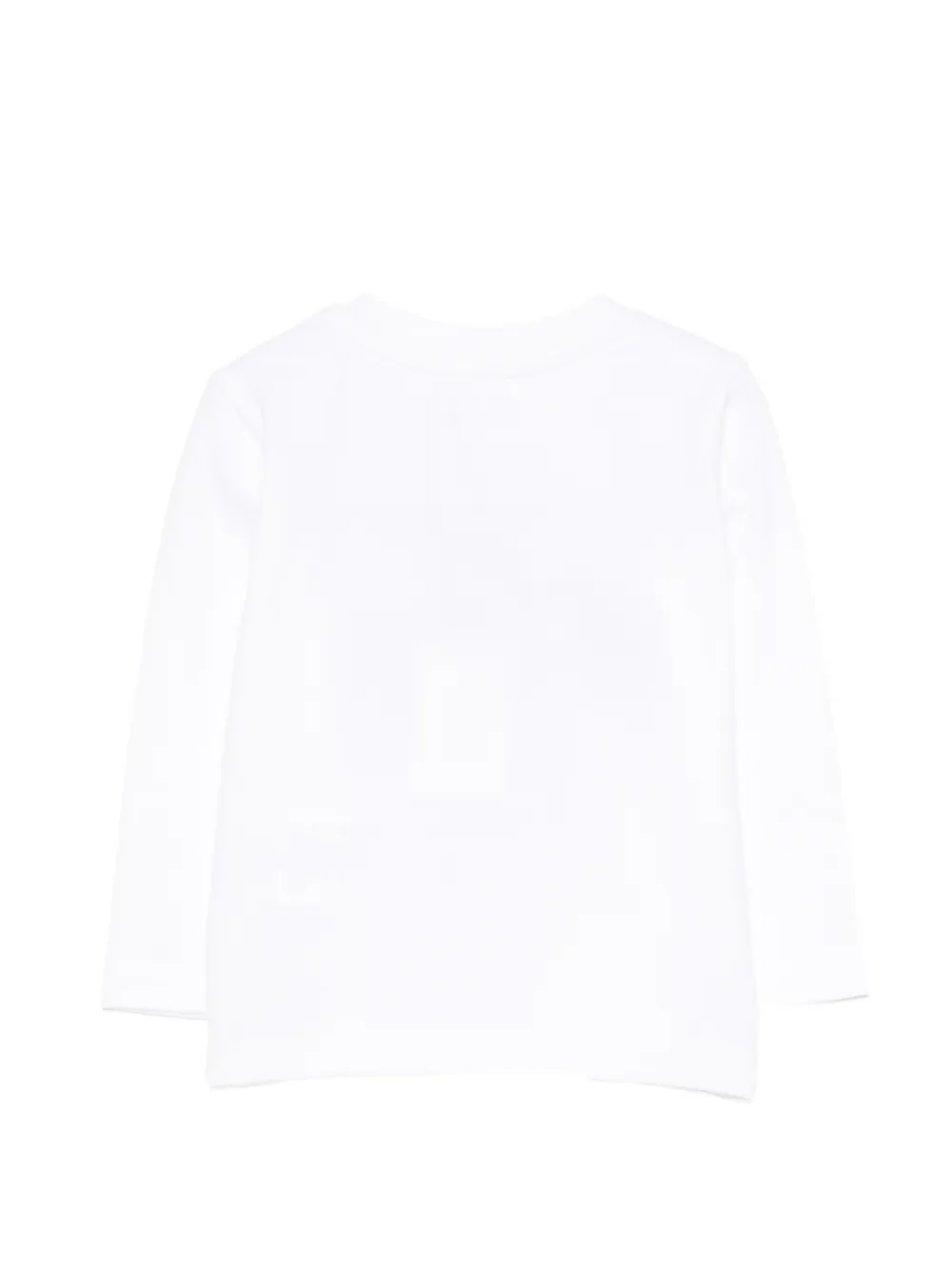 Embroidered Long-Sleeved Top