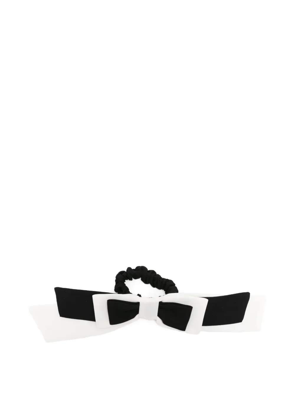 Patachou two-tone bow hair tie | Black | Image 1