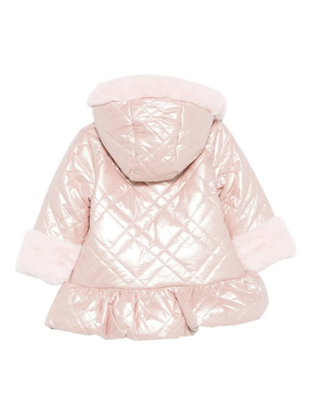 Patachou quilted ruffled padded coat | Padded Coats | Image 2