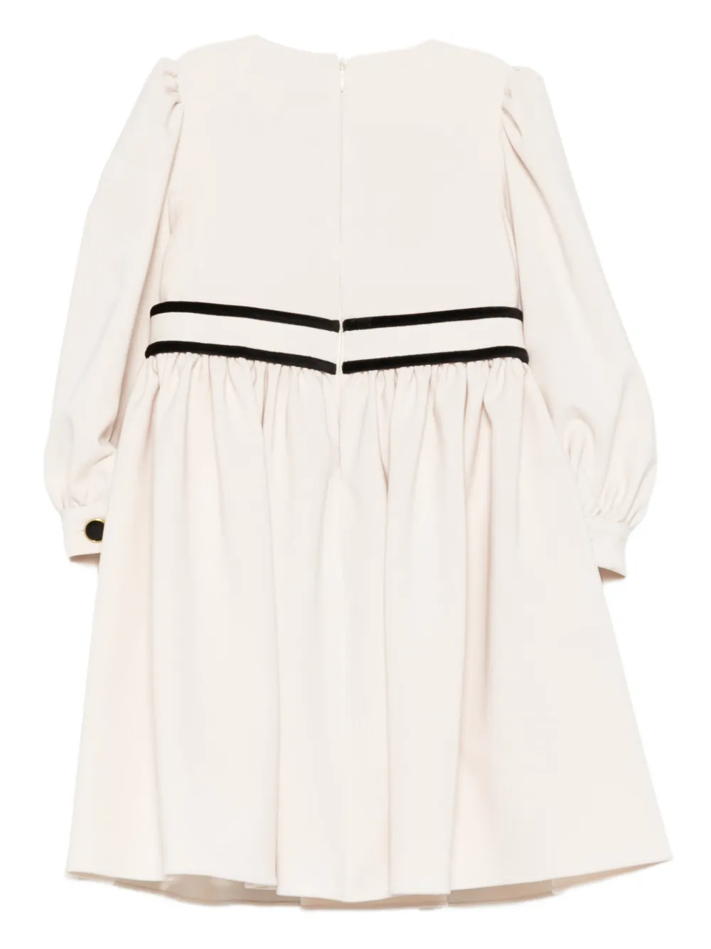 Patachou velvet-trimmed puff-sleeve dress | Teen Casual Dresses | Image 2