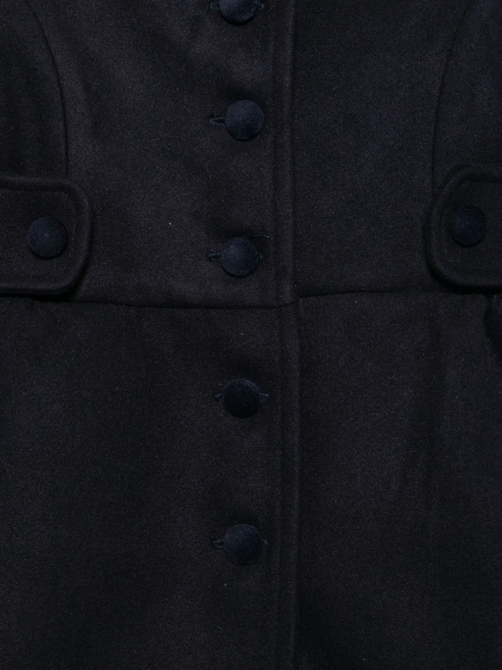 Patachou Jas met enkele rij knopen Blauw