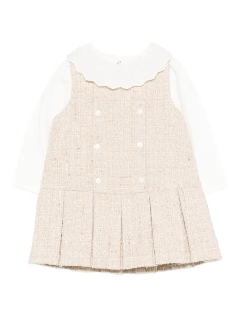 Patachou vestido de tweed