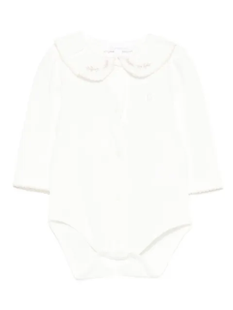 Patachou embroidered-collar body