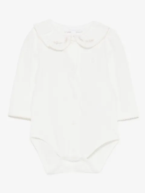 Patachou embroidered-collar body