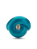 Bea Bongiasca silver Tarallo enamel ring - Blue