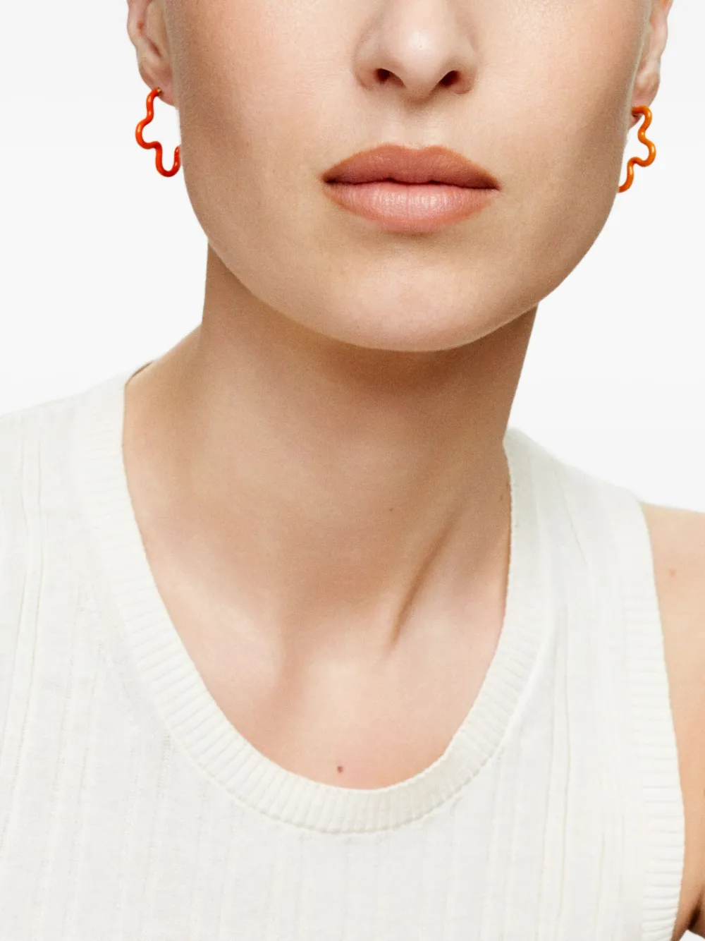 Bea Bongiasca silver Two Tone Japanese earrings - ゴールドトーン Bea Bongiasca silver Two Tone Japanese earrings - ゴールドトーン