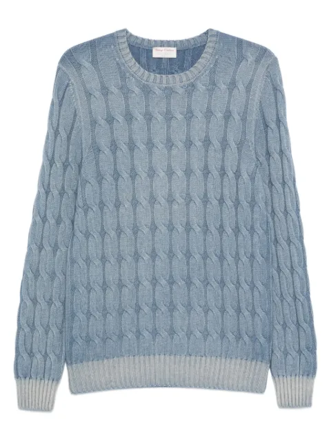 Gran Sasso cable-knit sweater