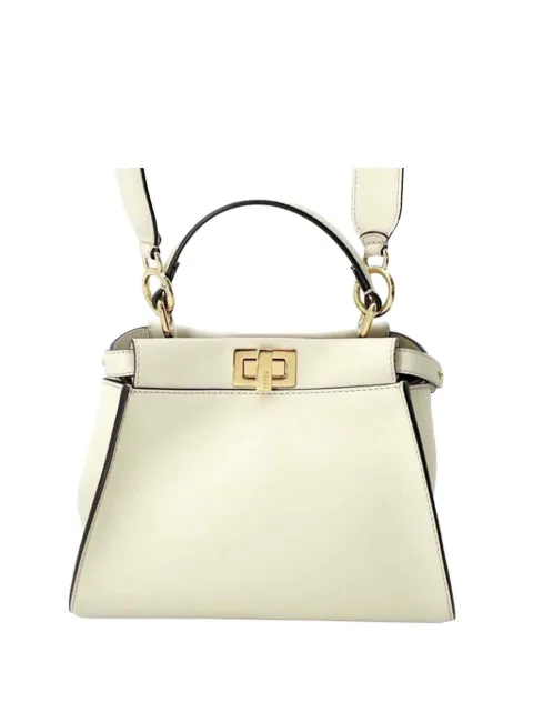 Fendi Pre-Owned 2000-2024 Mini Leather Peekaboo Iconic satchel
