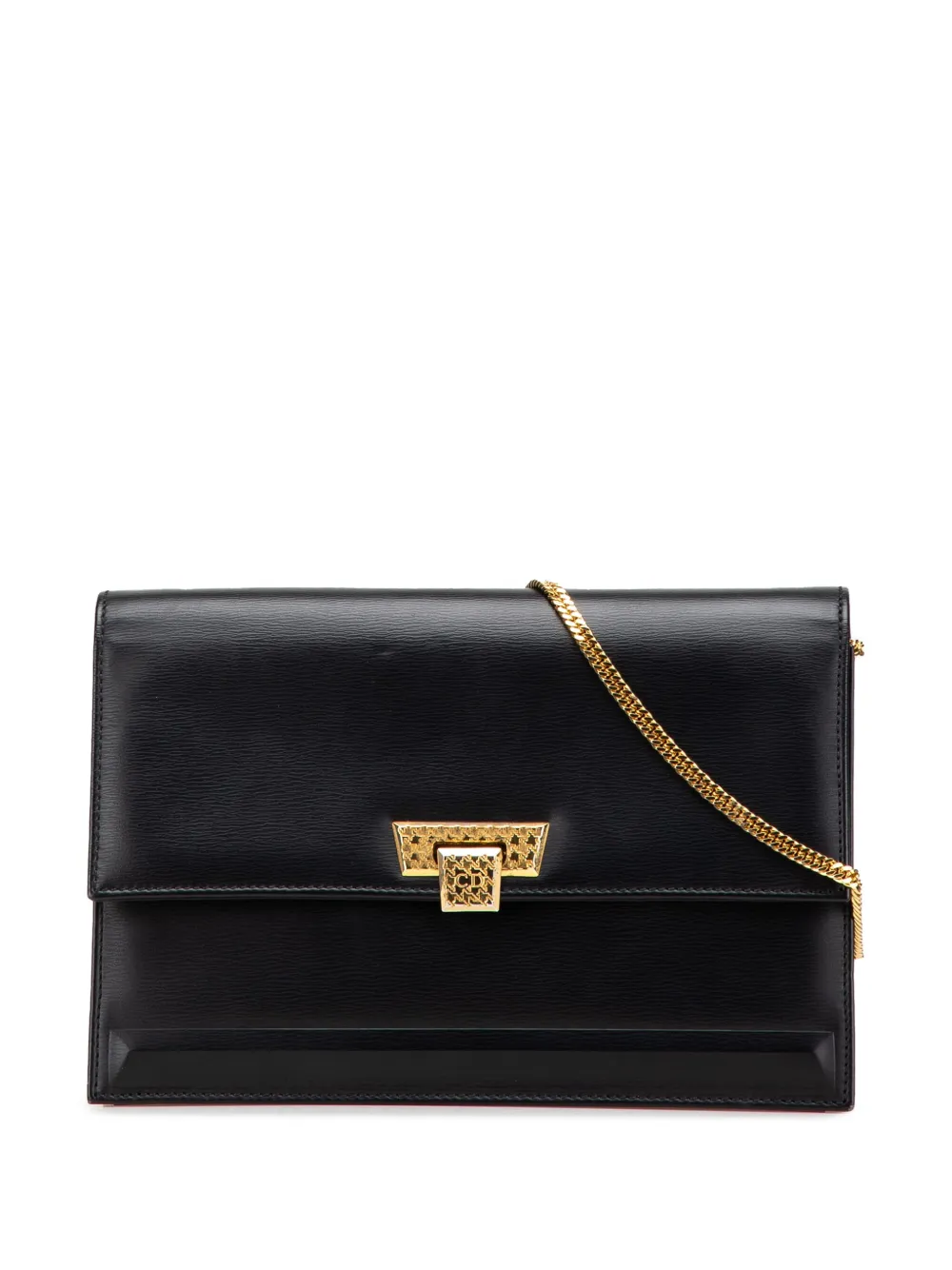 Christian Dior Pre-Owned 20th Century チェーン ショルダーバッグ - ブラック Christian Dior Pre-Owned 20th Century チェーン ショルダーバッグ - ブラック
