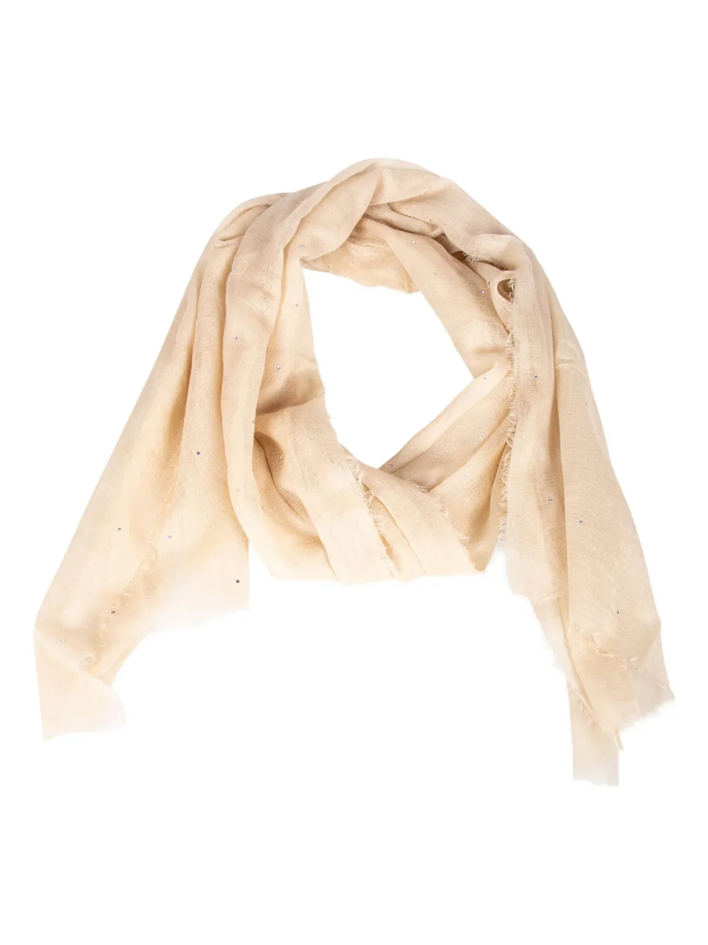 GAYNOR BONGARD Sjaal met kristallen Beige