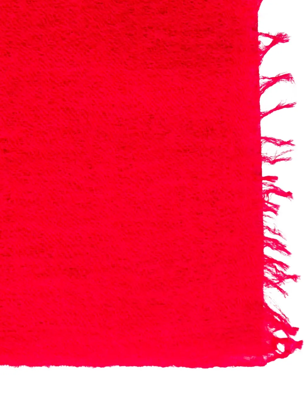 GAYNOR BONGARD frayed scarf Rood