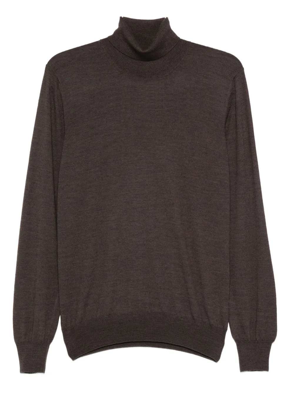 Gran Sasso turtleneck top | Brown | Image 1