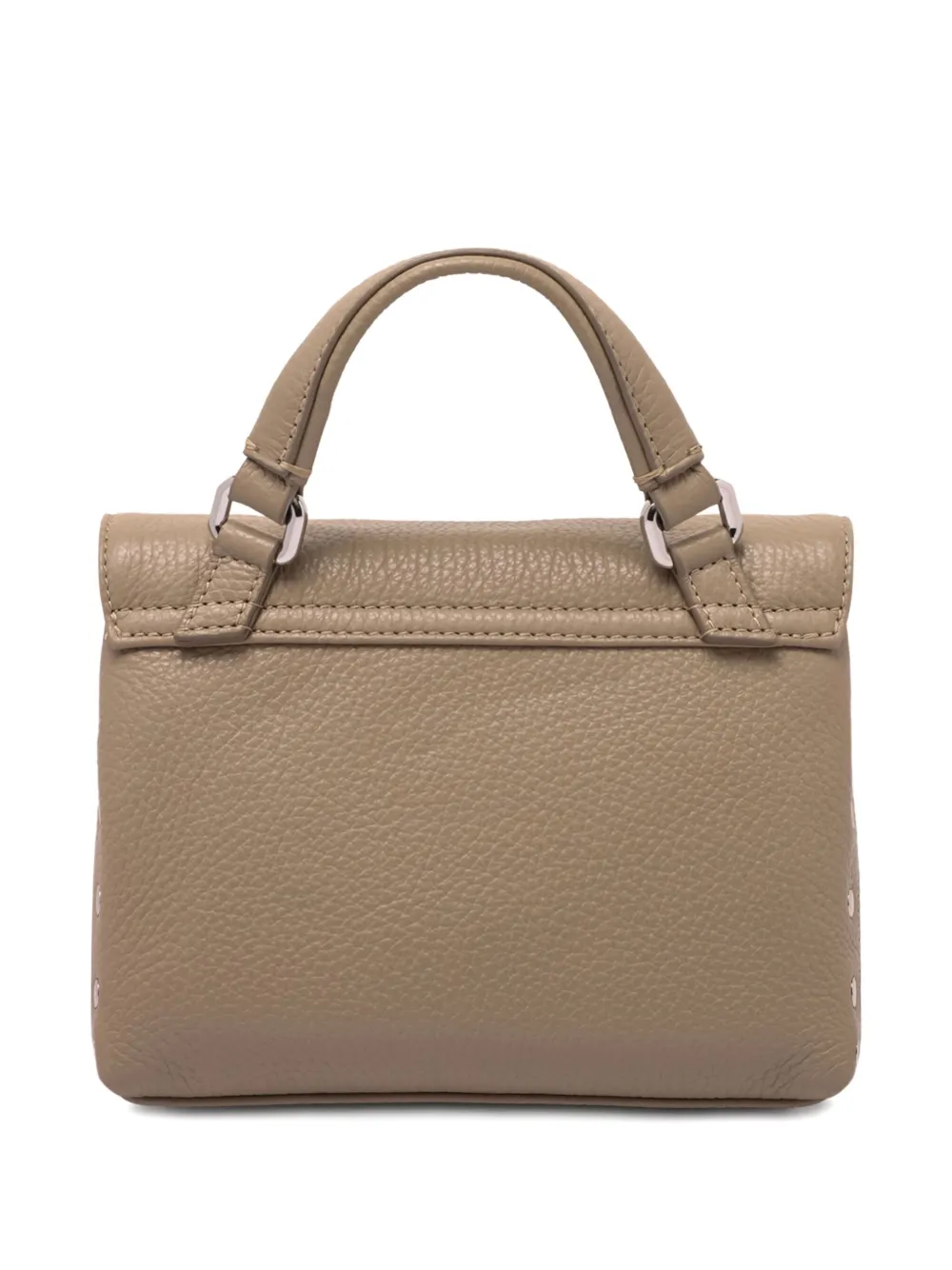 Zanellato Postina mini-tas met studs Grijs