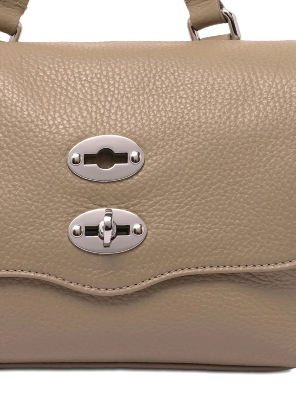 Zanellato Postina mini-tas met studs Grijs