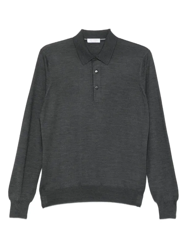 Gran Sasso ロングスリーブ ポロシャツ | グレー | FARFETCH JP