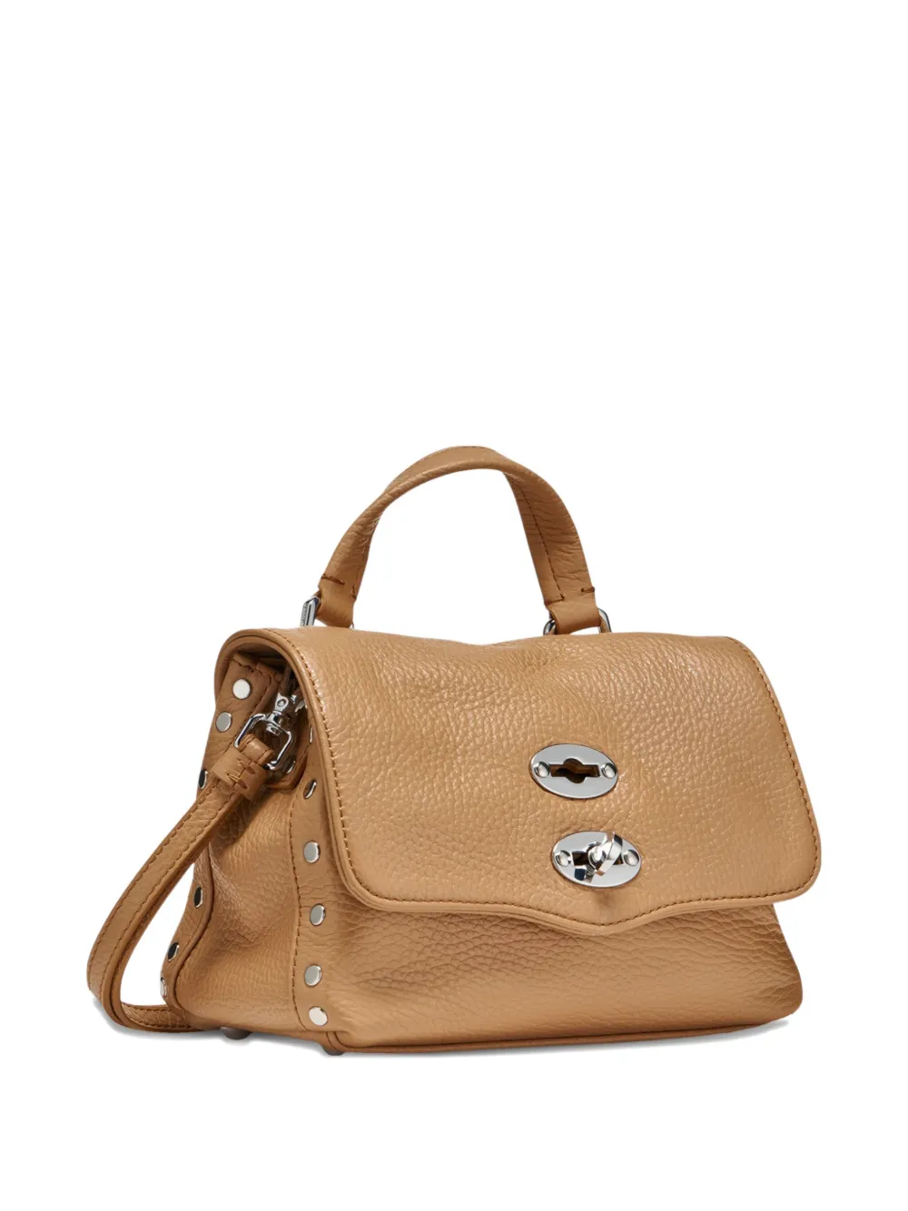 Zanellato Leren shopper Bruin