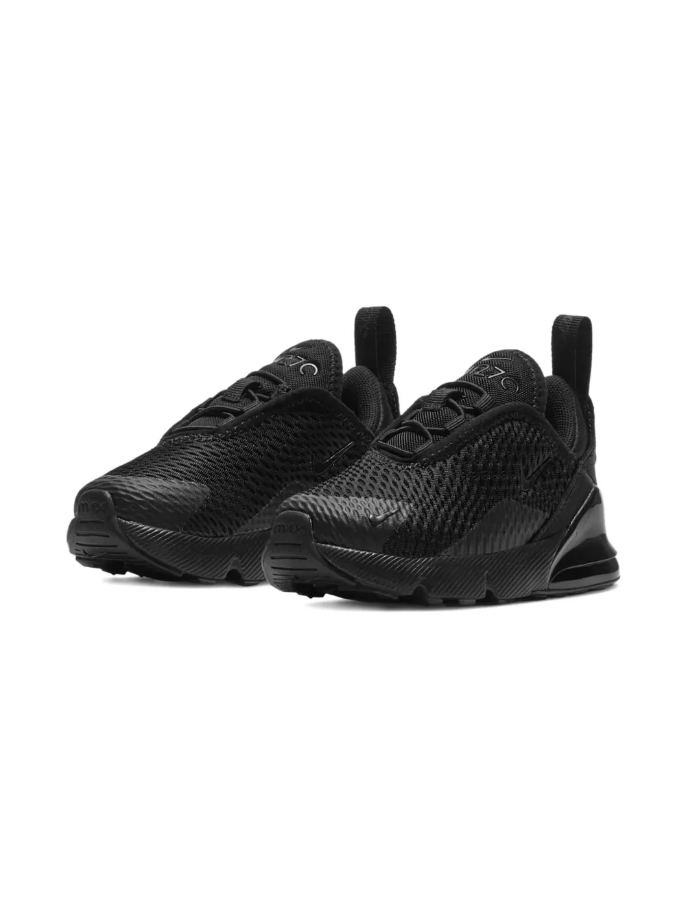 Nike Kids Air Max 270 Triple Black sneakers - Zwart
