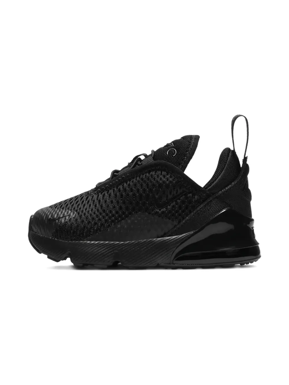Nike Kids Air Max 270 "Triple Black" sneakers