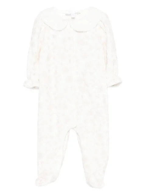 Patachou Peter Pan-collar floral pajama